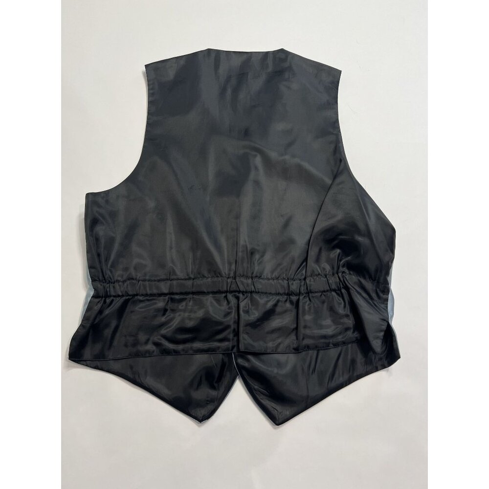 Tuxedo Junction 6 Button Suit Vest In Light Blue - image 2